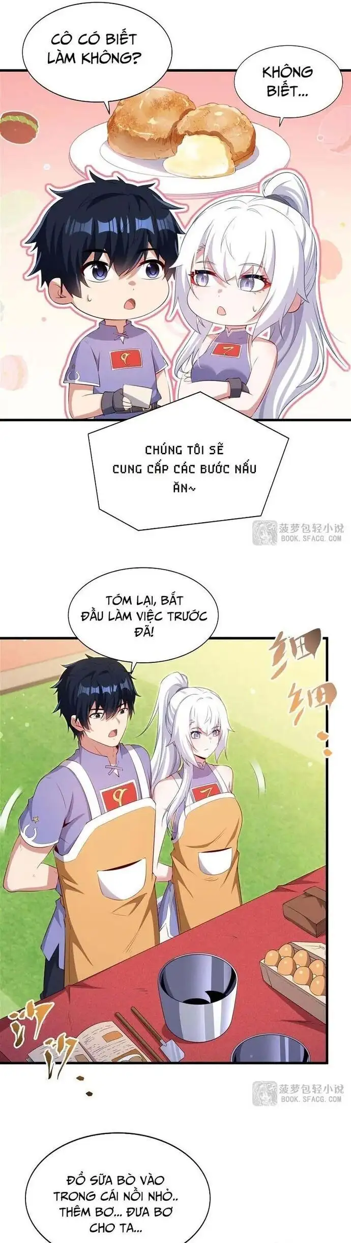 Truyện Tranh Im Miệng Đi Ác Long Ta Không Muốn Cùng Ngươi Trông Trẻ Đâu! trang 4