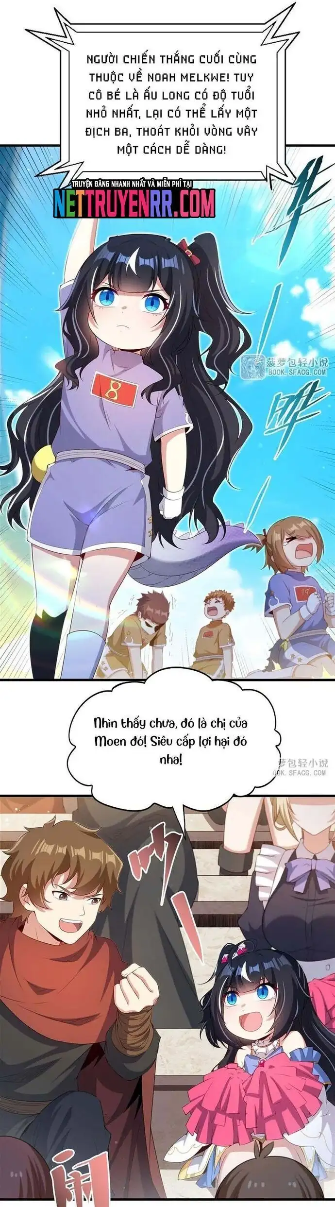 Truyện Tranh Im Miệng Đi Ác Long Ta Không Muốn Cùng Ngươi Trông Trẻ Đâu! trang 4