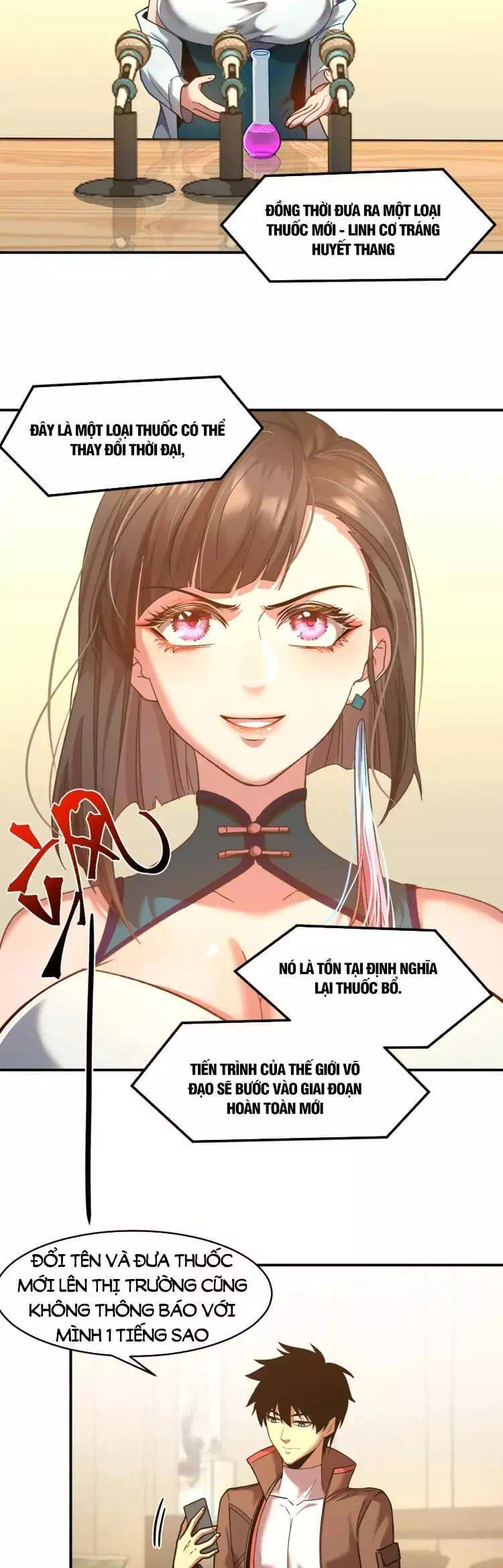 Truyện Tranh Cao Võ Hạ Cánh Đến Một Vạn Năm Sau trang 6