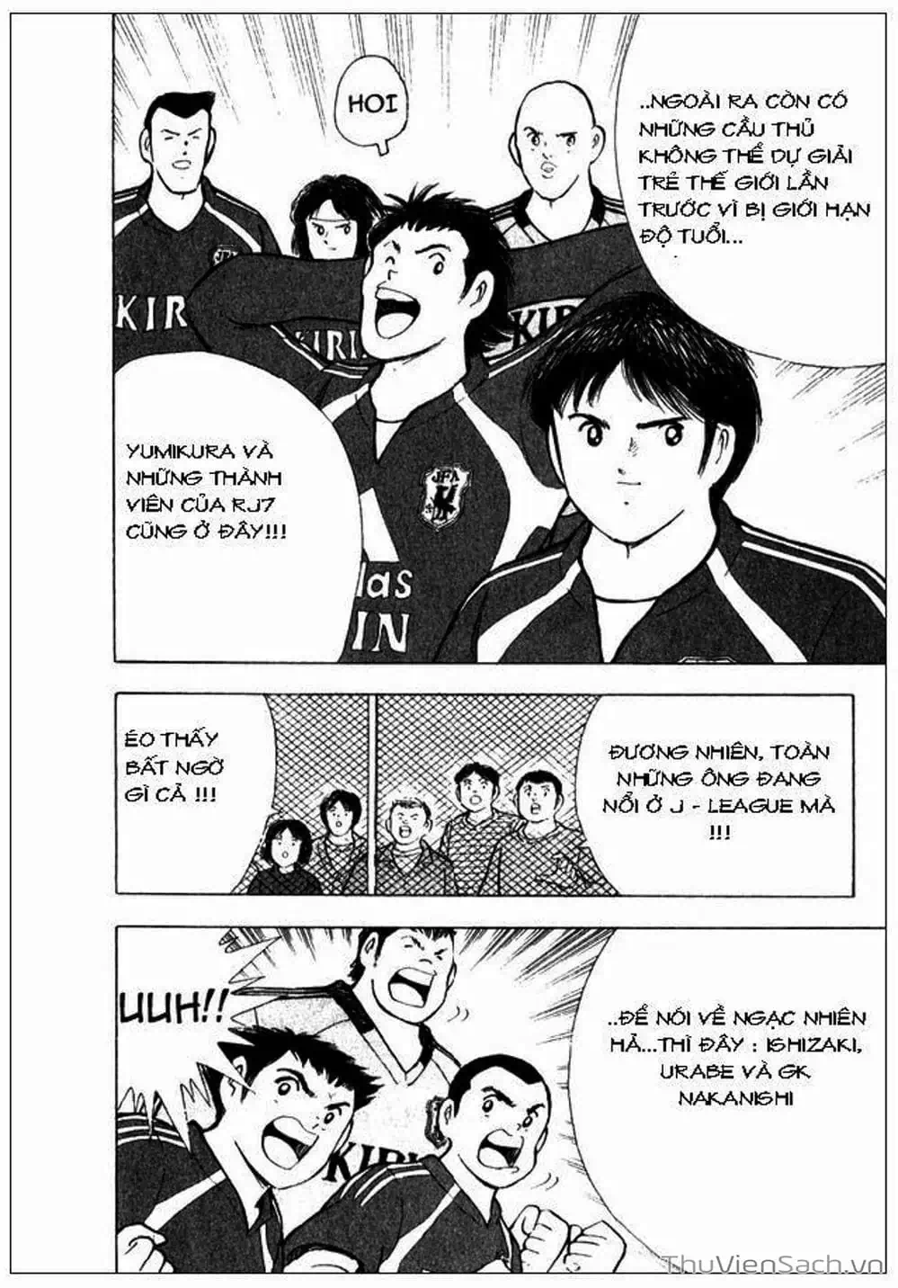 Truyện Tranh Tsubasa - Giấc Mơ Hoàng Kim trang 4
