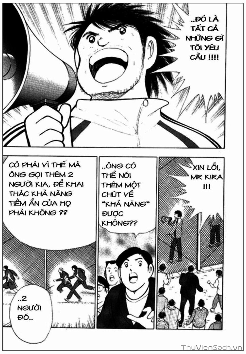 Truyện Tranh Tsubasa - Giấc Mơ Hoàng Kim trang 4