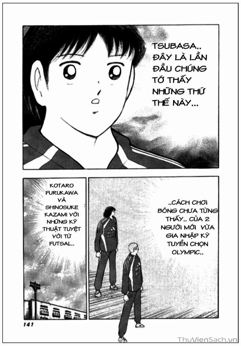 Truyện Tranh Tsubasa - Giấc Mơ Hoàng Kim trang 4