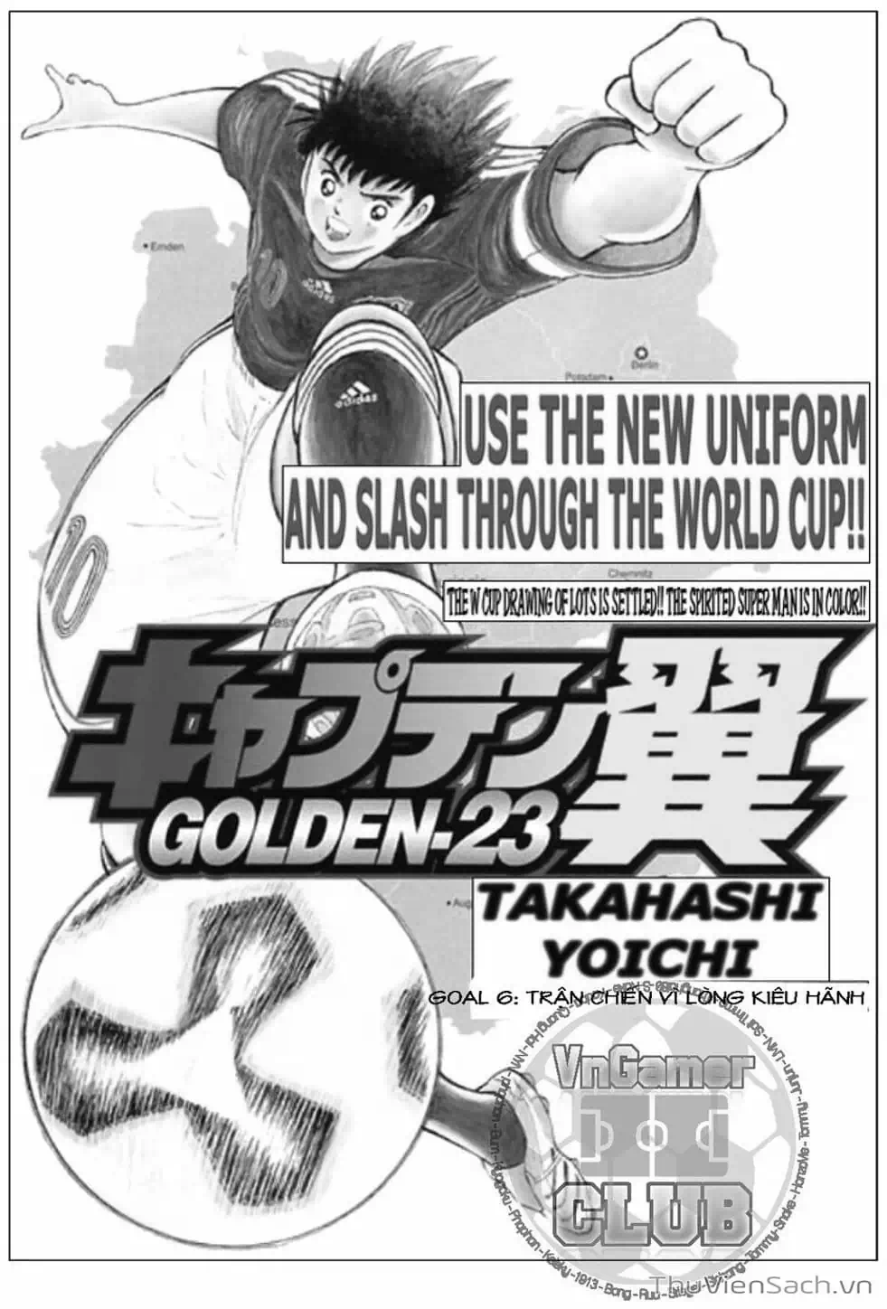 Truyện Tranh Tsubasa - Giấc Mơ Hoàng Kim trang 4