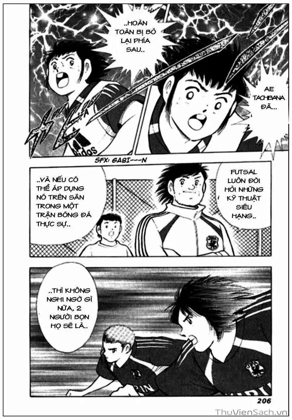 Truyện Tranh Tsubasa - Giấc Mơ Hoàng Kim trang 4