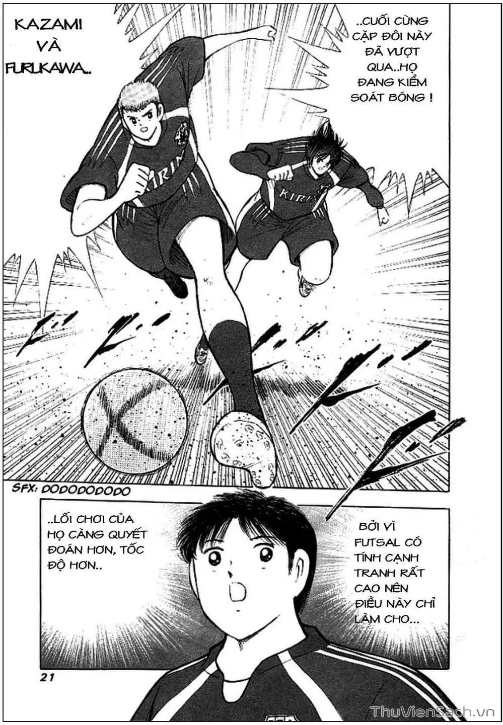 Truyện Tranh Tsubasa - Giấc Mơ Hoàng Kim trang 4