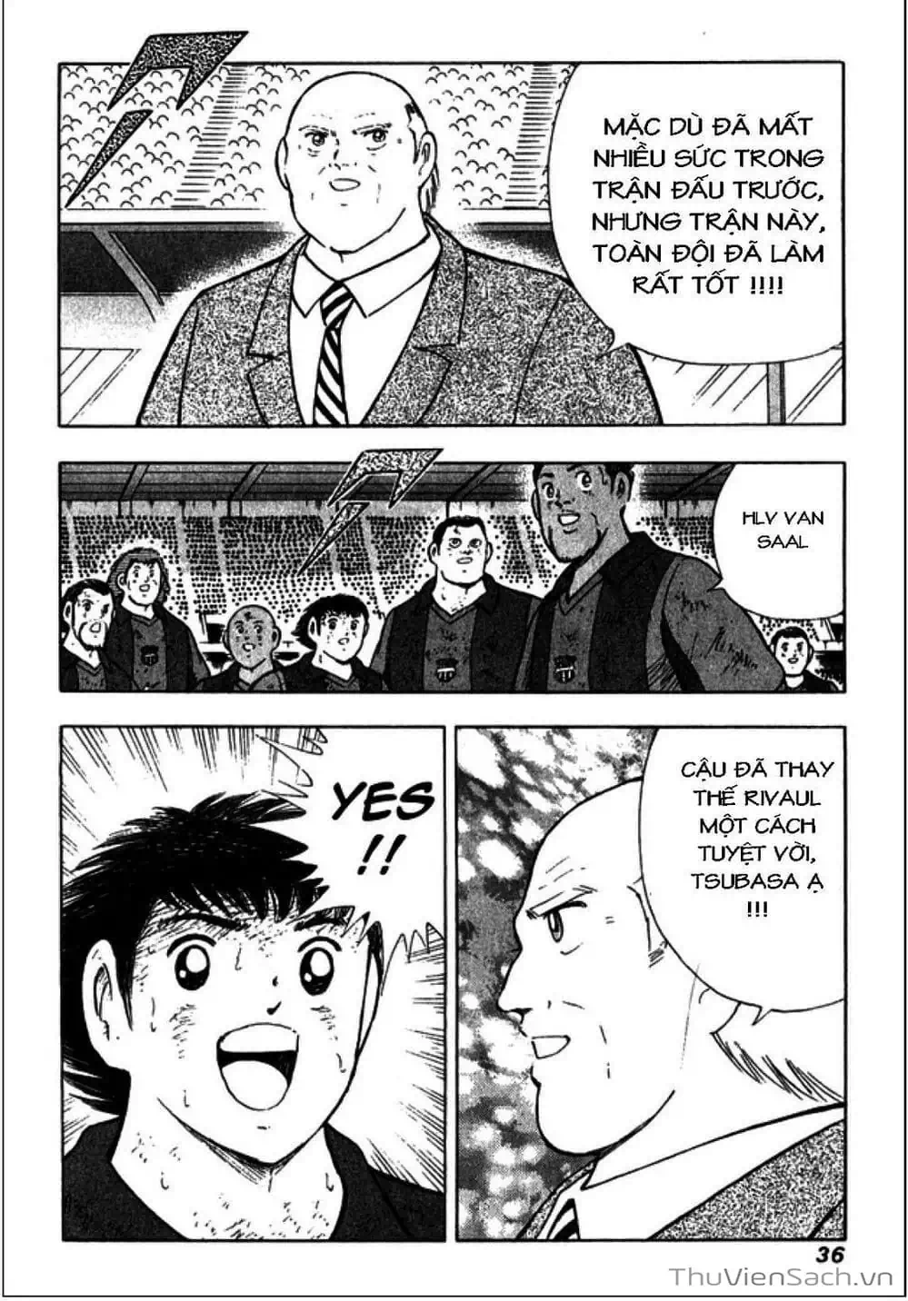 Truyện Tranh Tsubasa - Giấc Mơ Hoàng Kim trang 4