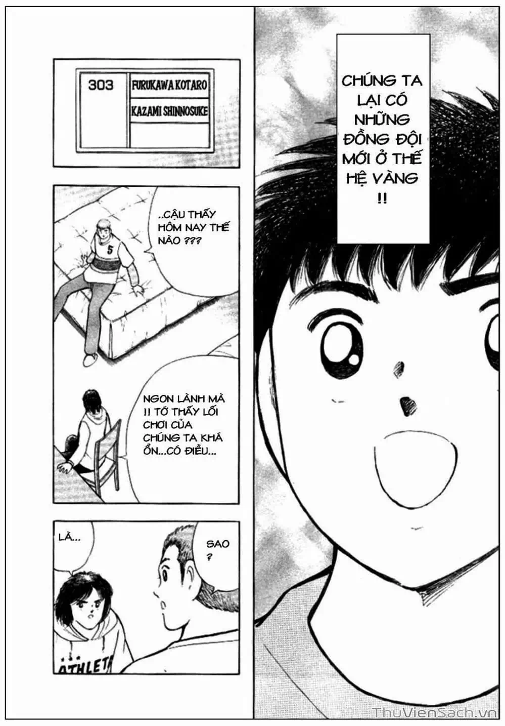 Truyện Tranh Tsubasa - Giấc Mơ Hoàng Kim trang 4