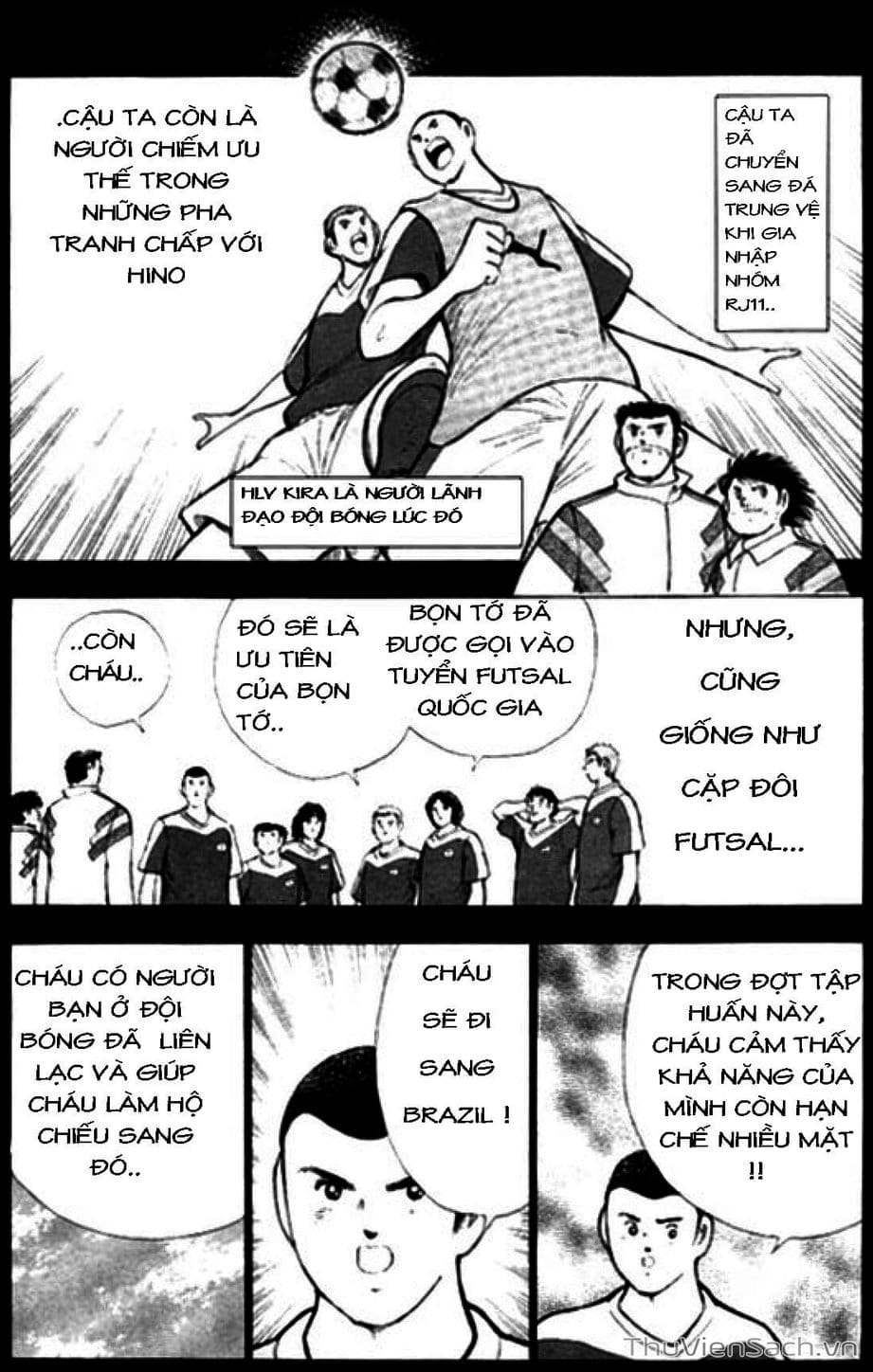 Truyện Tranh Tsubasa - Giấc Mơ Hoàng Kim trang 4