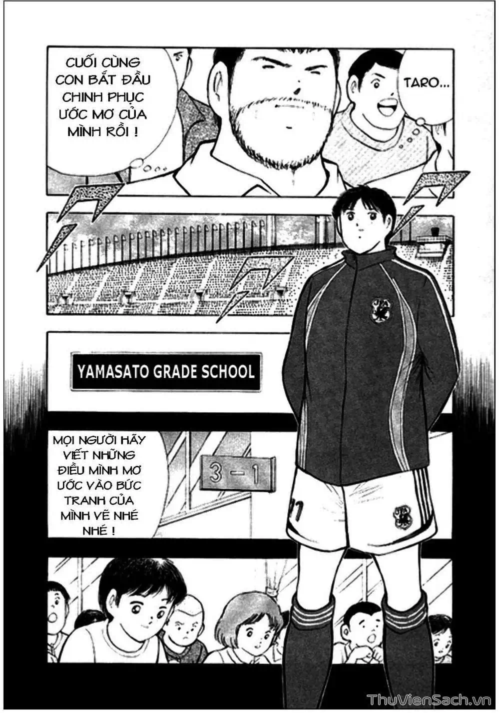 Truyện Tranh Tsubasa - Giấc Mơ Hoàng Kim trang 4