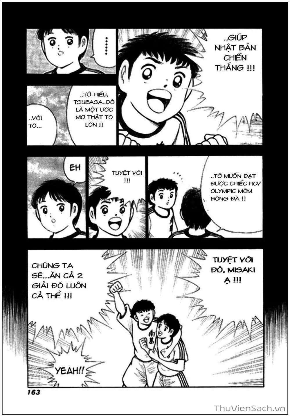 Truyện Tranh Tsubasa - Giấc Mơ Hoàng Kim trang 4