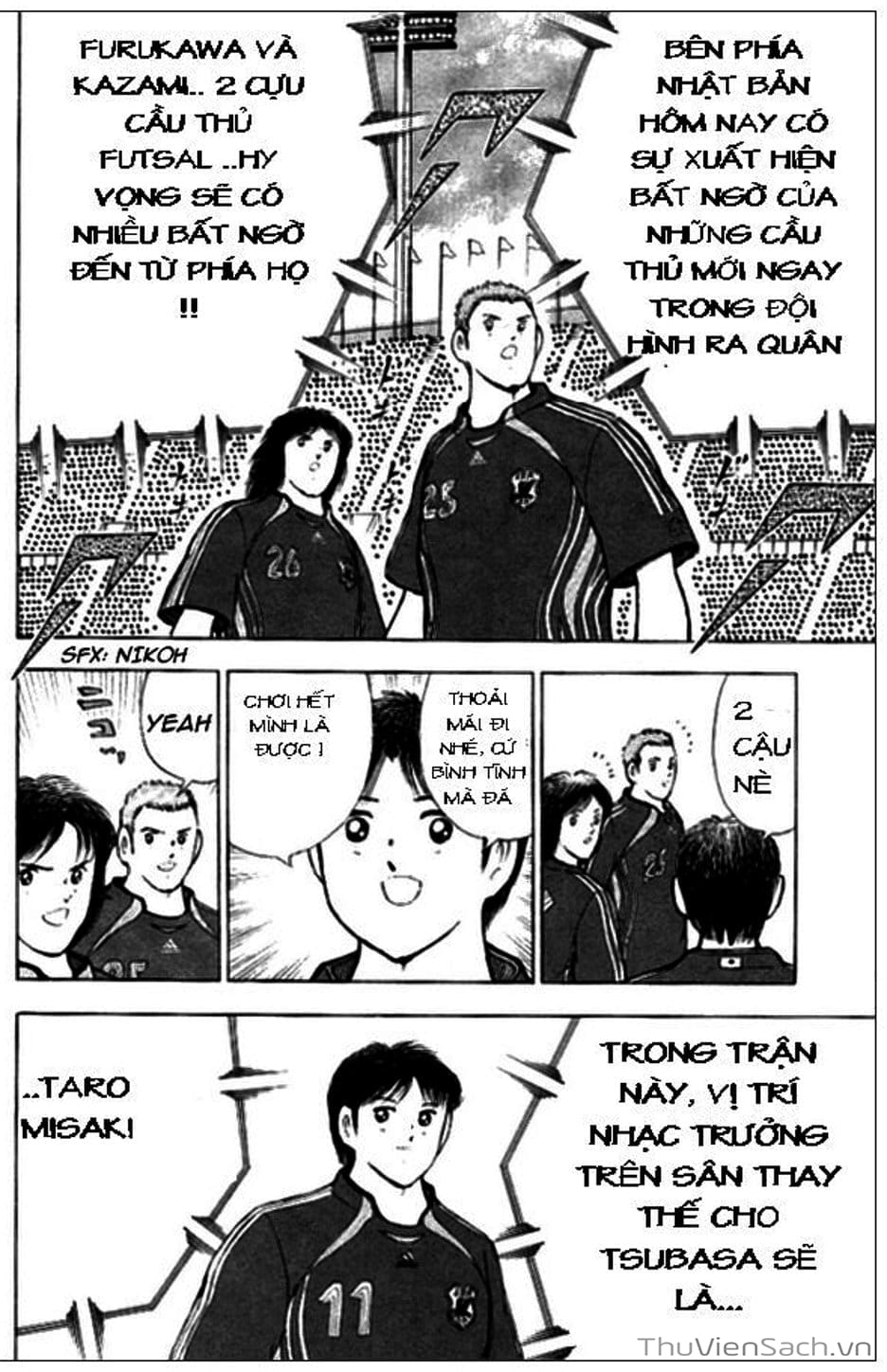 Truyện Tranh Tsubasa - Giấc Mơ Hoàng Kim trang 4
