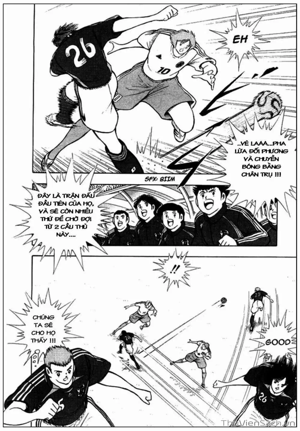 Truyện Tranh Tsubasa - Giấc Mơ Hoàng Kim trang 4