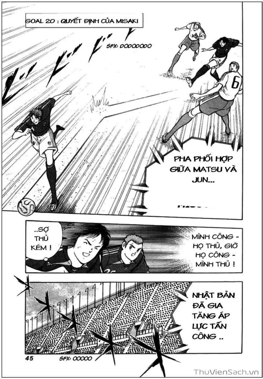 Truyện Tranh Tsubasa - Giấc Mơ Hoàng Kim trang 4