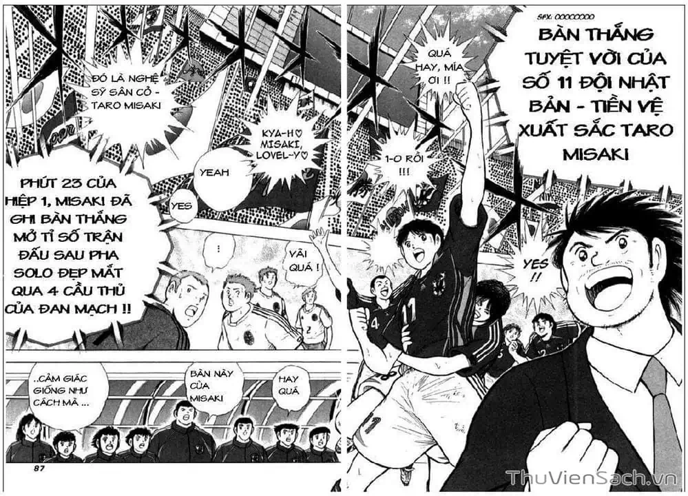 Truyện Tranh Tsubasa - Giấc Mơ Hoàng Kim trang 4