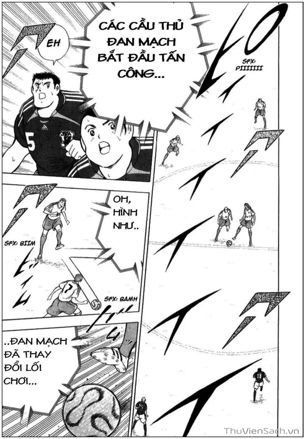 Truyện Tranh Tsubasa - Giấc Mơ Hoàng Kim trang 4