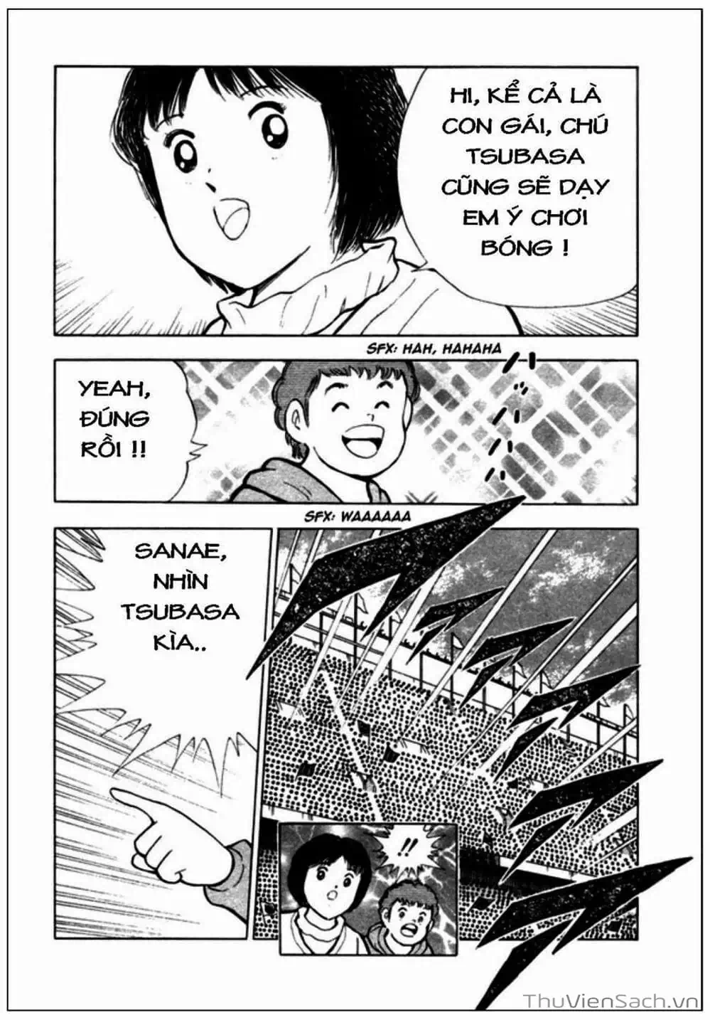 Truyện Tranh Tsubasa - Giấc Mơ Hoàng Kim trang 4