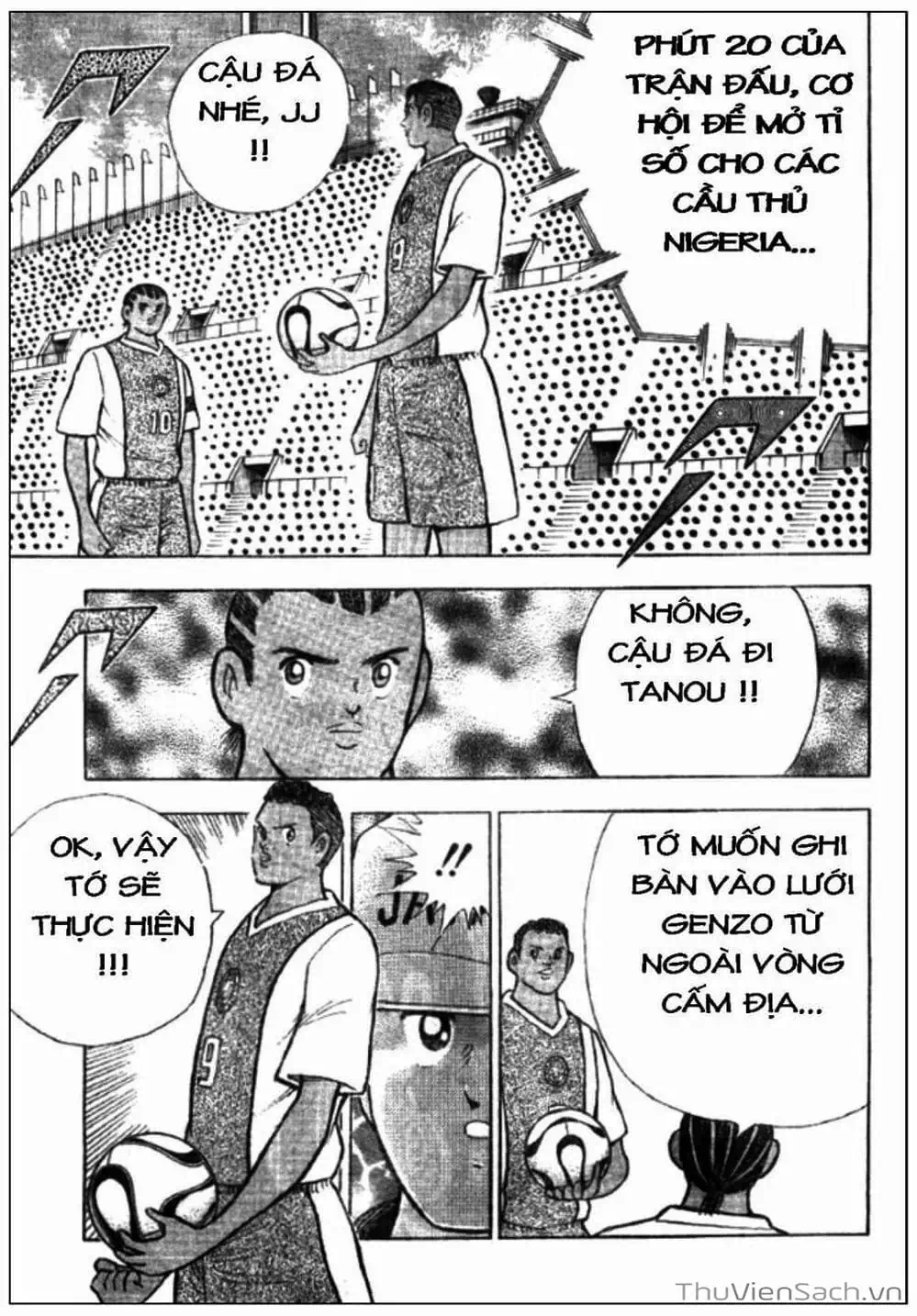 Truyện Tranh Tsubasa - Giấc Mơ Hoàng Kim trang 4