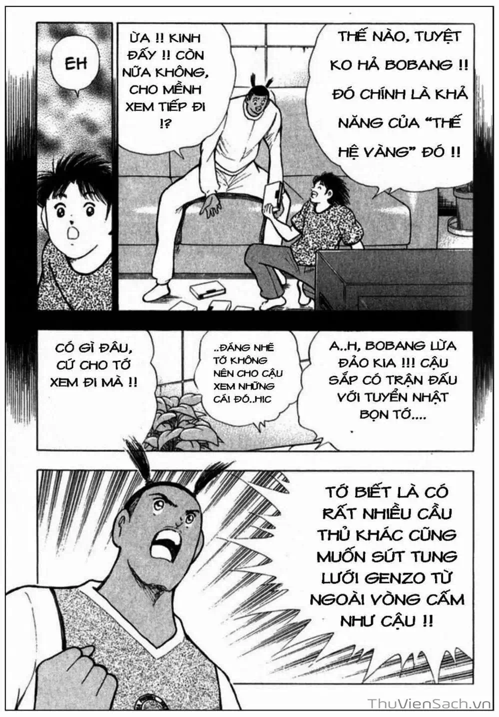 Truyện Tranh Tsubasa - Giấc Mơ Hoàng Kim trang 4