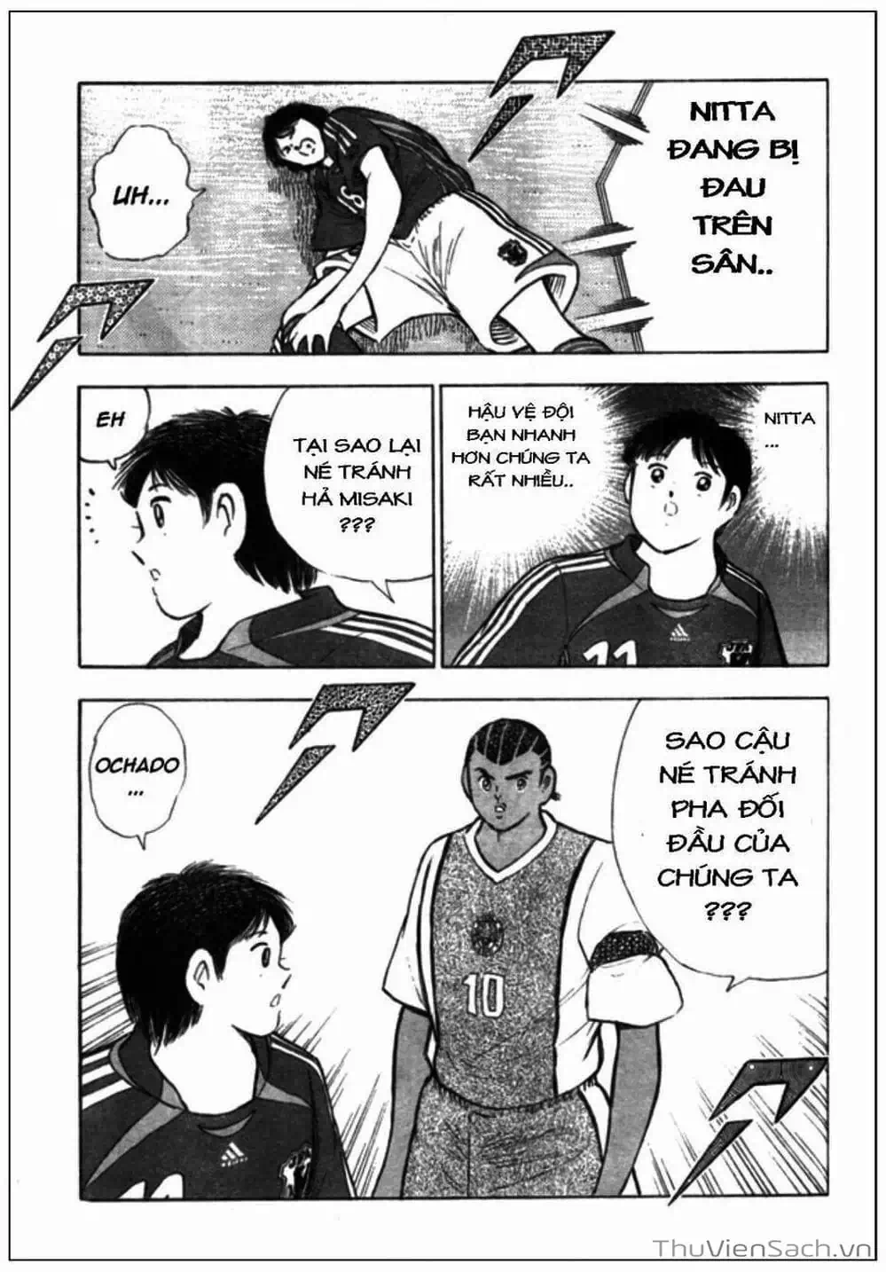 Truyện Tranh Tsubasa - Giấc Mơ Hoàng Kim trang 4