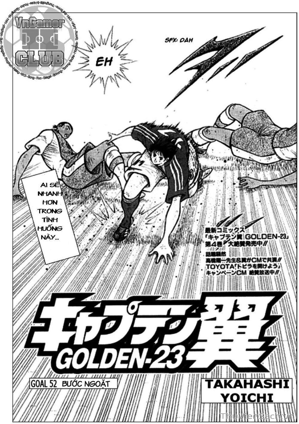 Truyện Tranh Tsubasa - Giấc Mơ Hoàng Kim trang 4