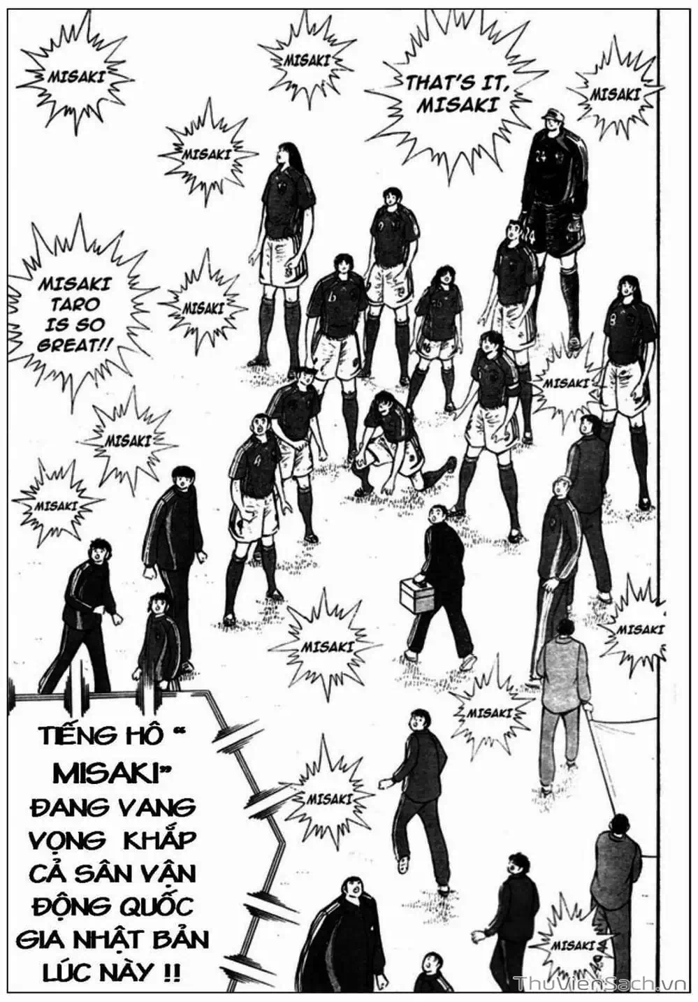 Truyện Tranh Tsubasa - Giấc Mơ Hoàng Kim trang 4