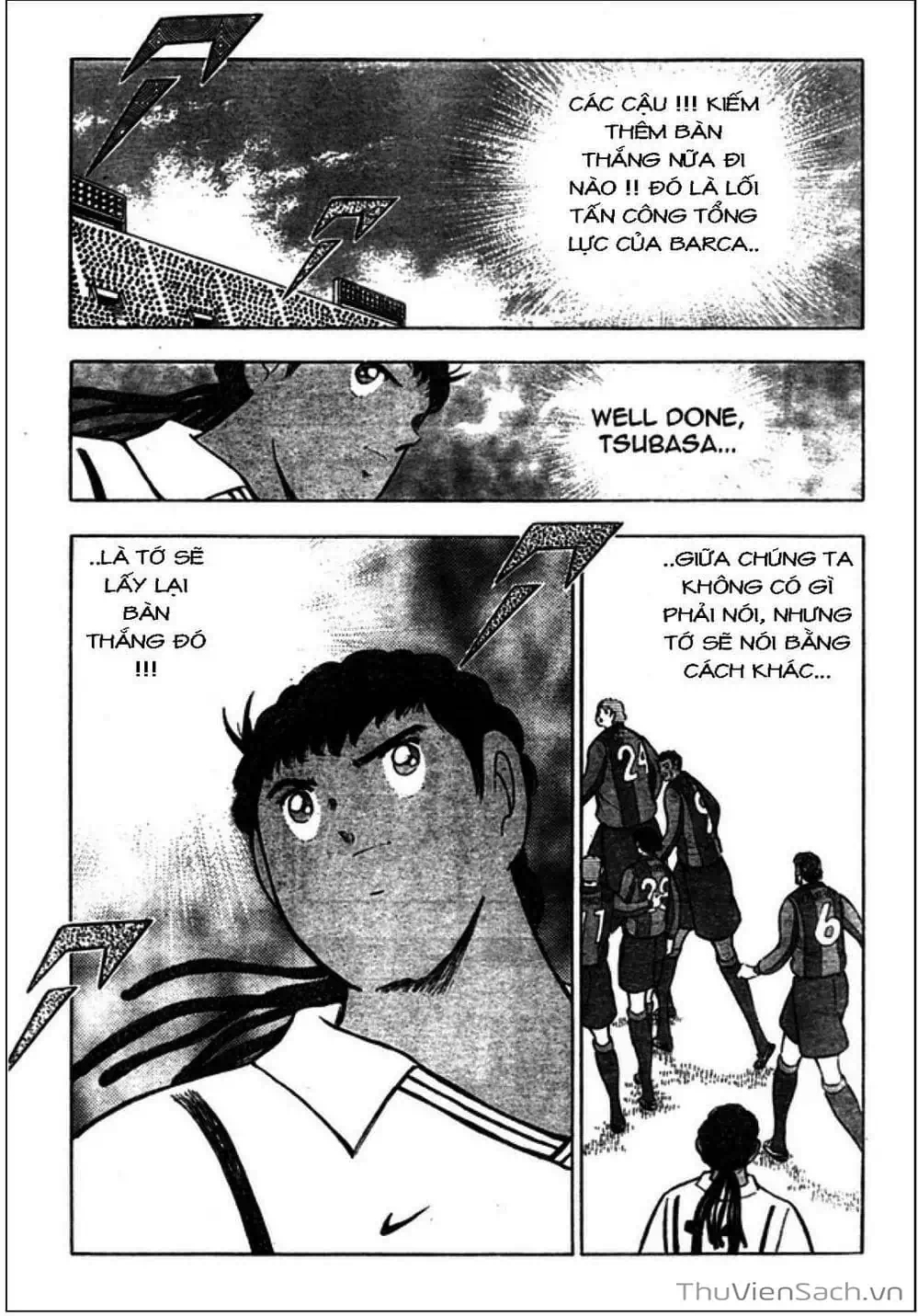 Truyện Tranh Tsubasa - Giấc Mơ Hoàng Kim trang 4