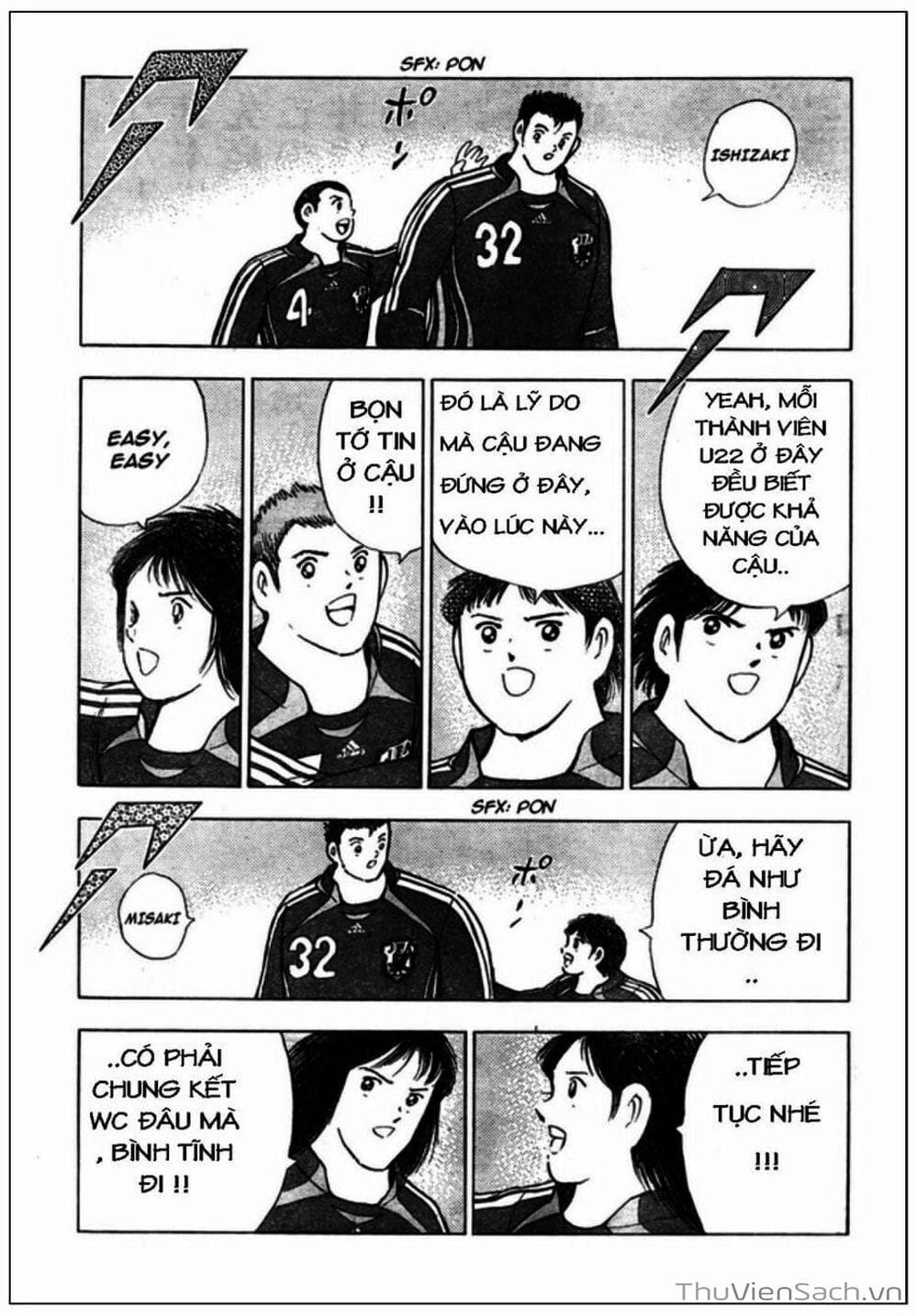 Truyện Tranh Tsubasa - Giấc Mơ Hoàng Kim trang 4