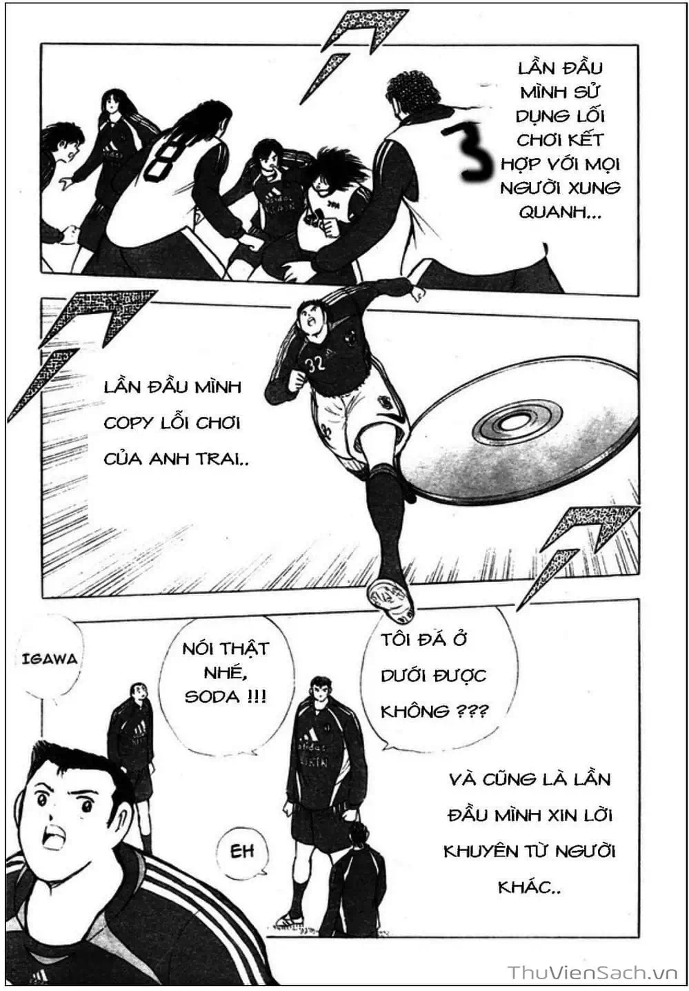 Truyện Tranh Tsubasa - Giấc Mơ Hoàng Kim trang 4