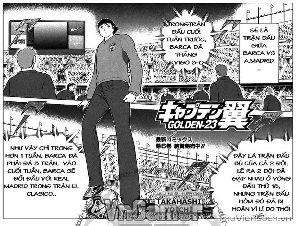 Truyện Tranh Tsubasa - Giấc Mơ Hoàng Kim trang 4
