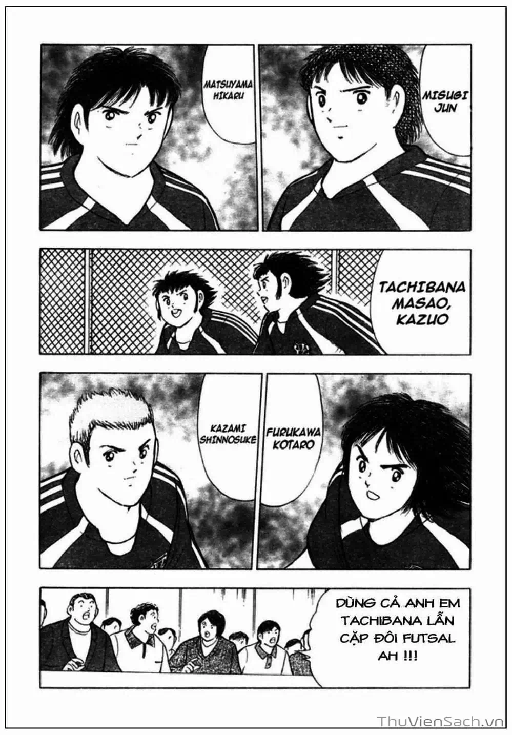 Truyện Tranh Tsubasa - Giấc Mơ Hoàng Kim trang 4