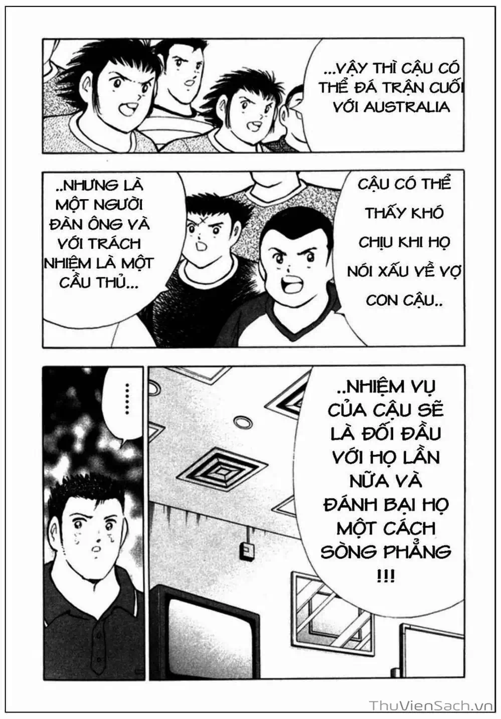 Truyện Tranh Tsubasa - Giấc Mơ Hoàng Kim trang 4