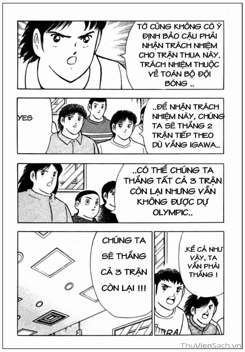 Truyện Tranh Tsubasa - Giấc Mơ Hoàng Kim trang 4
