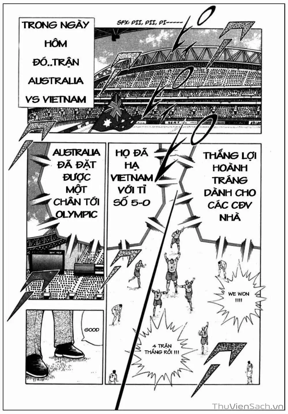 Truyện Tranh Tsubasa - Giấc Mơ Hoàng Kim trang 4