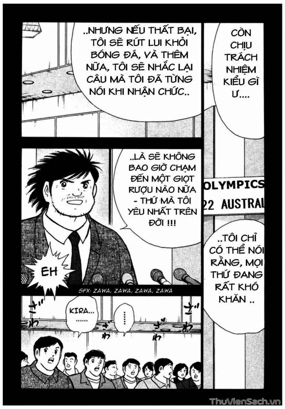 Truyện Tranh Tsubasa - Giấc Mơ Hoàng Kim trang 4