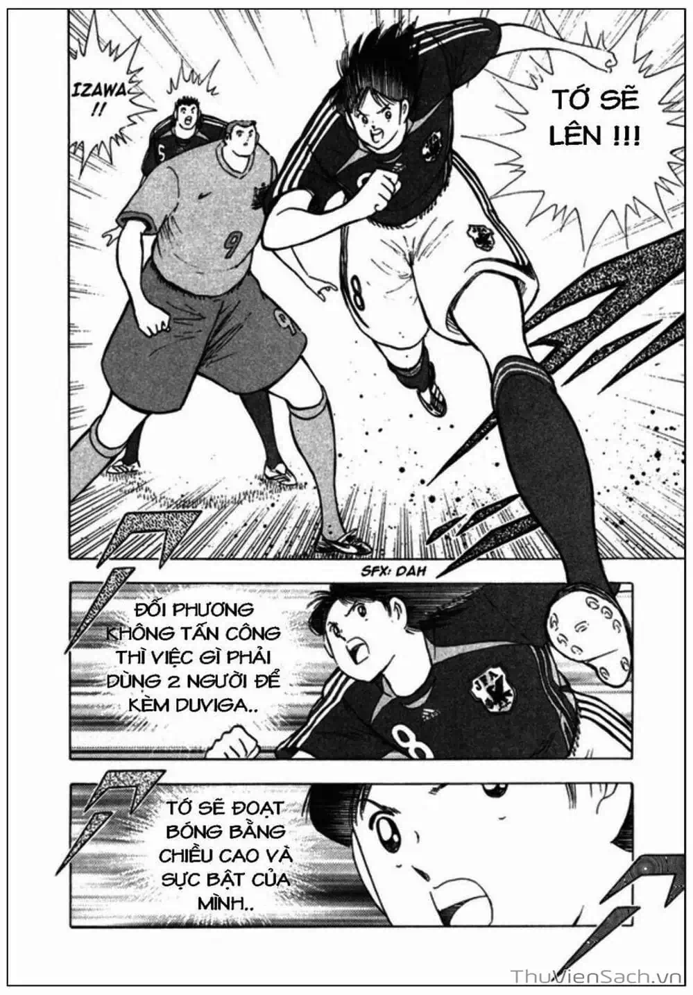Truyện Tranh Tsubasa - Giấc Mơ Hoàng Kim trang 4