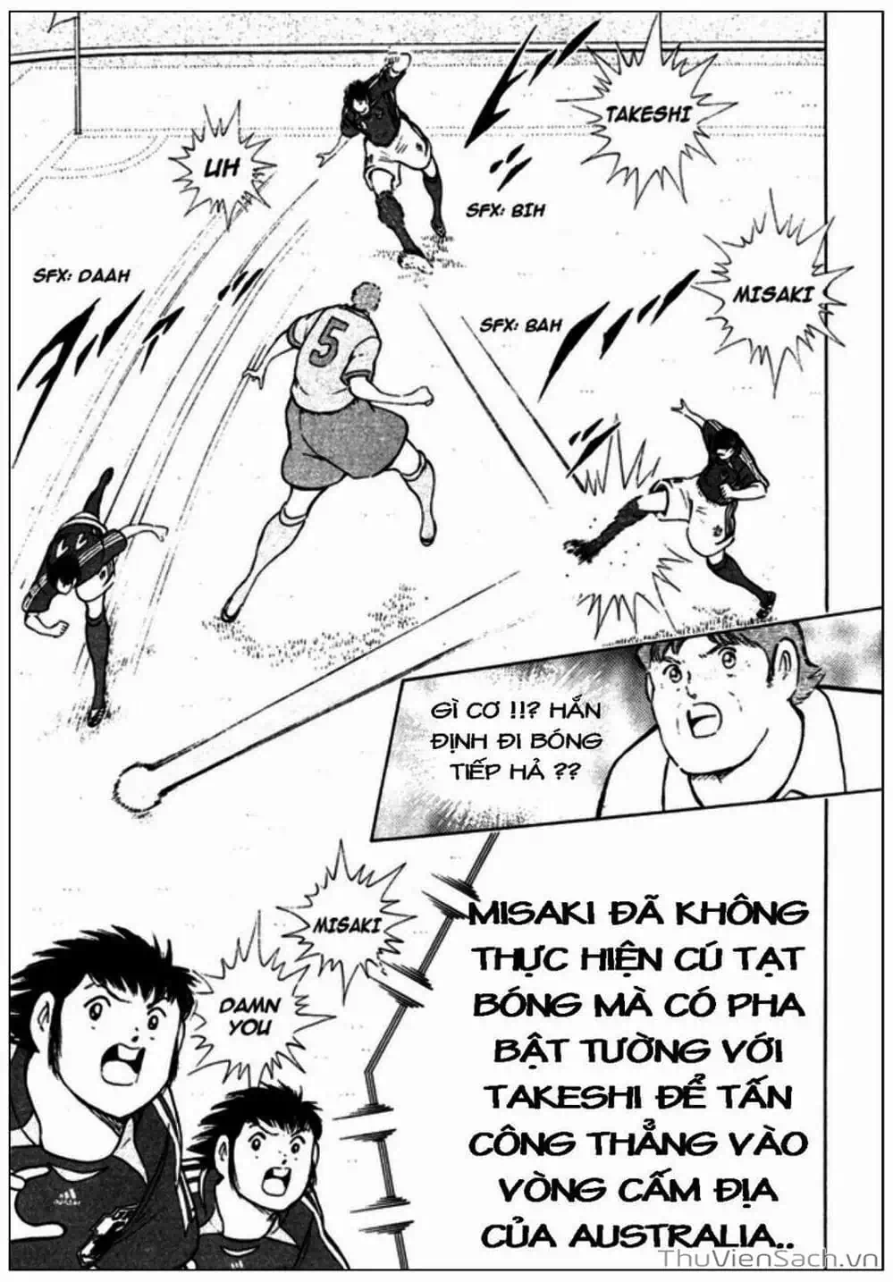 Truyện Tranh Tsubasa - Giấc Mơ Hoàng Kim trang 4