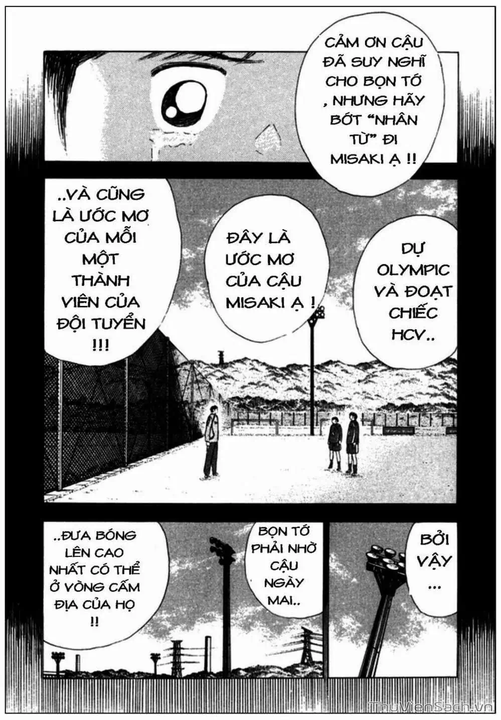Truyện Tranh Tsubasa - Giấc Mơ Hoàng Kim trang 4