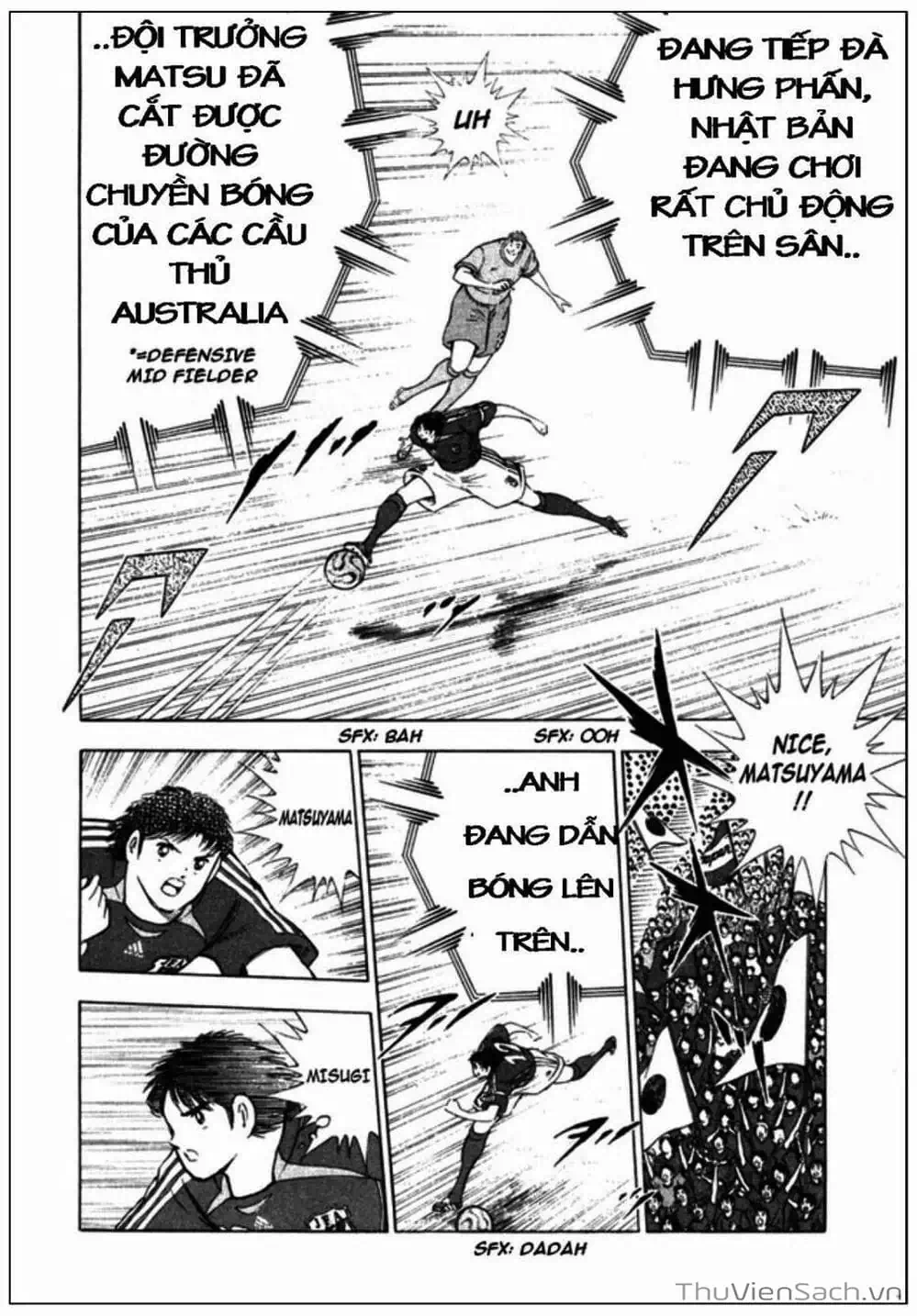 Truyện Tranh Tsubasa - Giấc Mơ Hoàng Kim trang 4