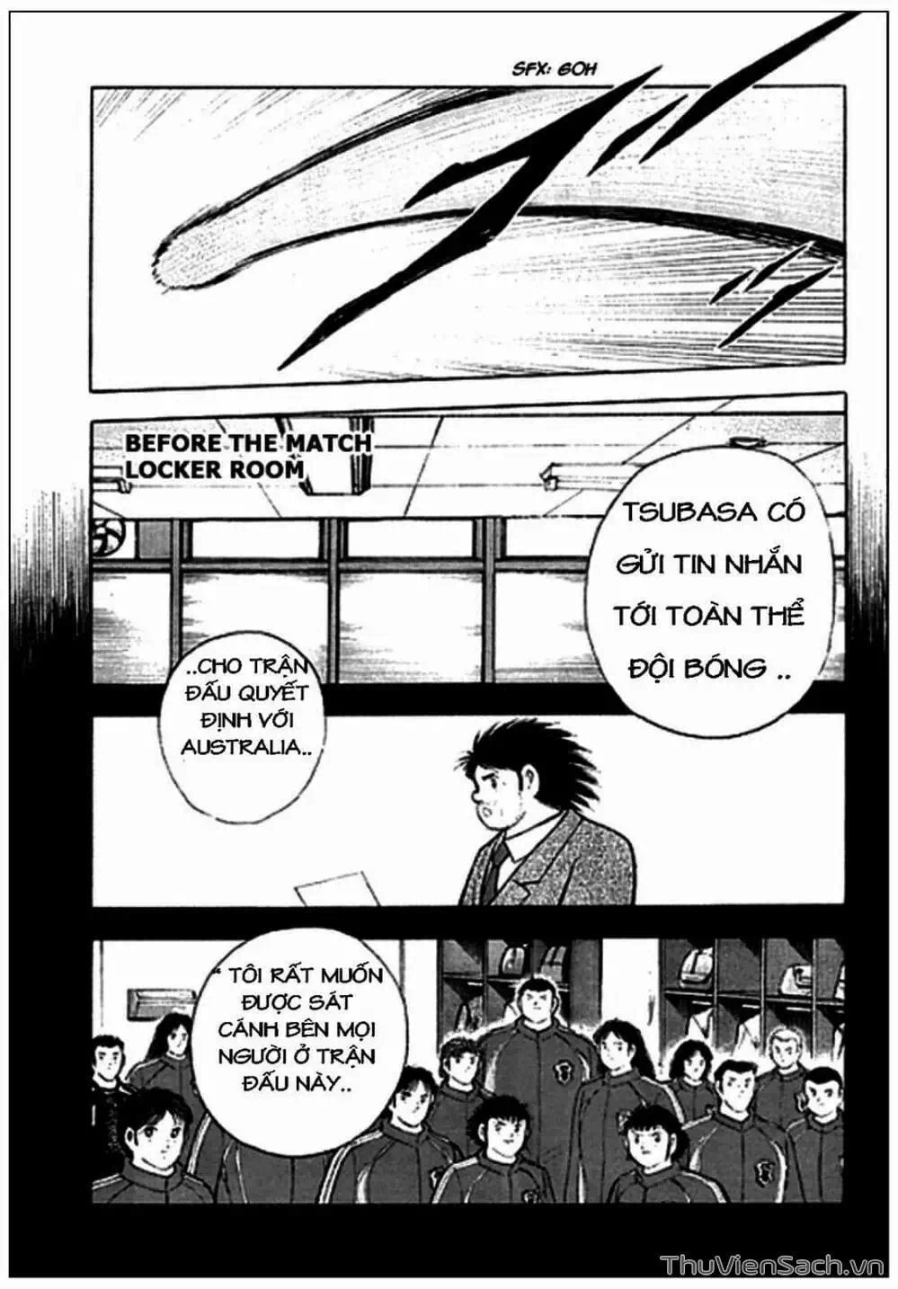 Truyện Tranh Tsubasa - Giấc Mơ Hoàng Kim trang 4