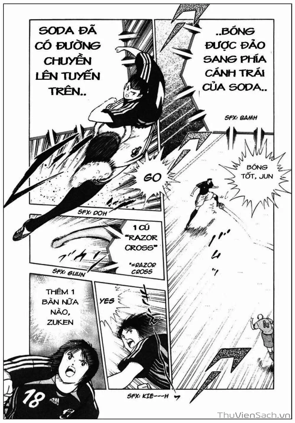 Truyện Tranh Tsubasa - Giấc Mơ Hoàng Kim trang 4