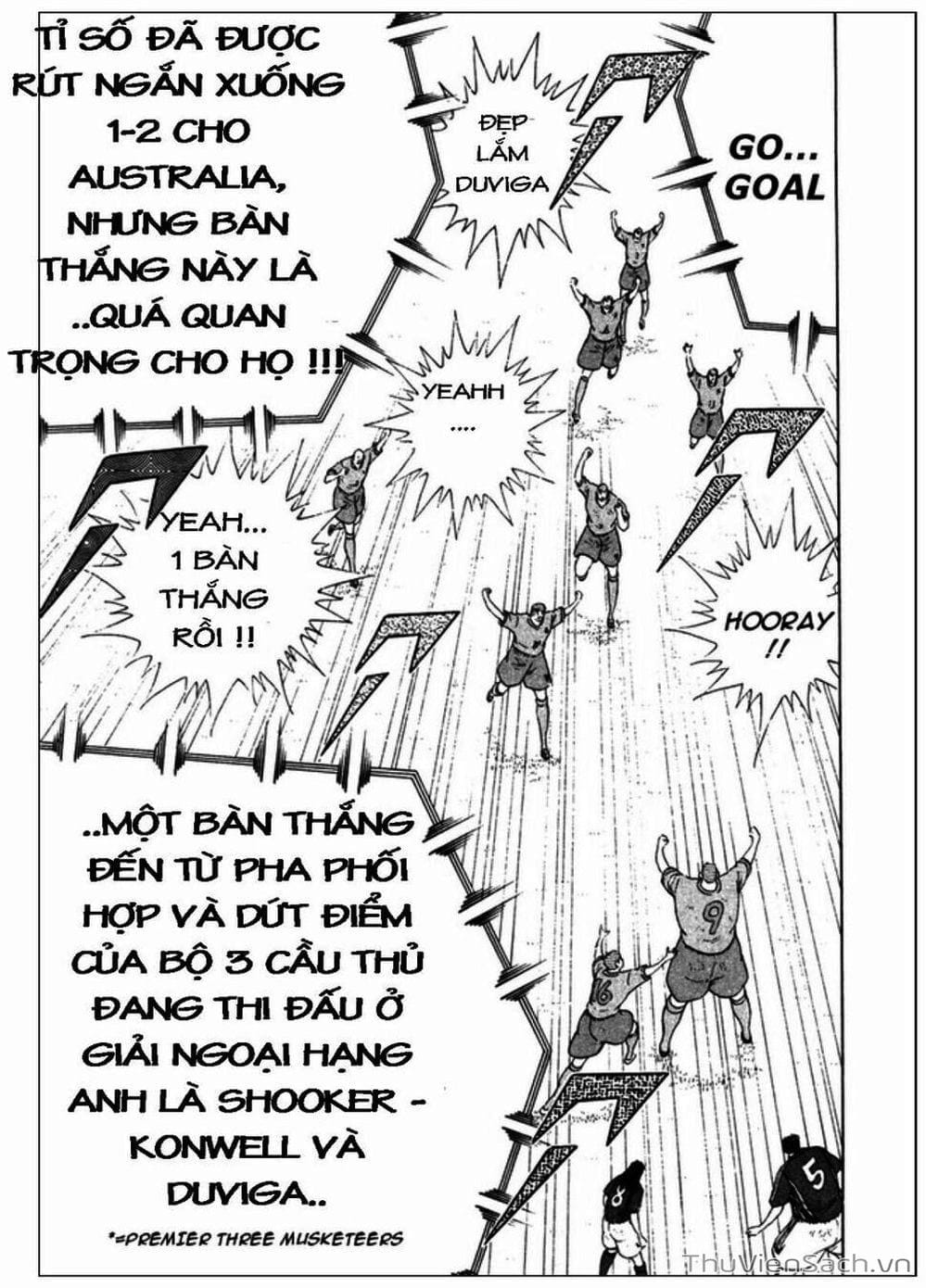 Truyện Tranh Tsubasa - Giấc Mơ Hoàng Kim trang 4