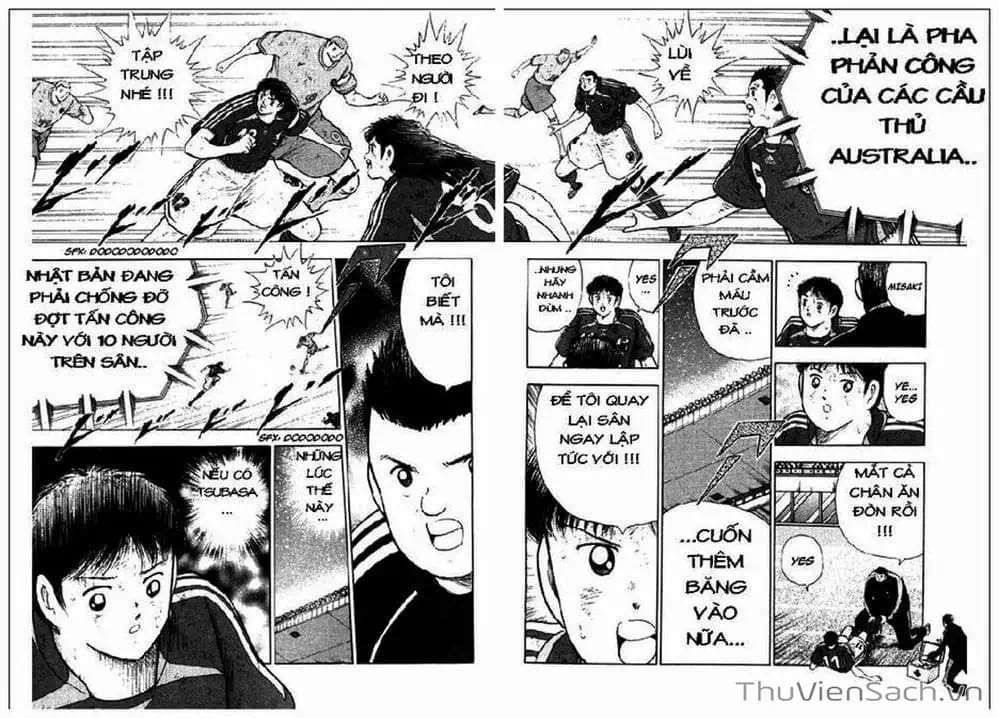 Truyện Tranh Tsubasa - Giấc Mơ Hoàng Kim trang 4