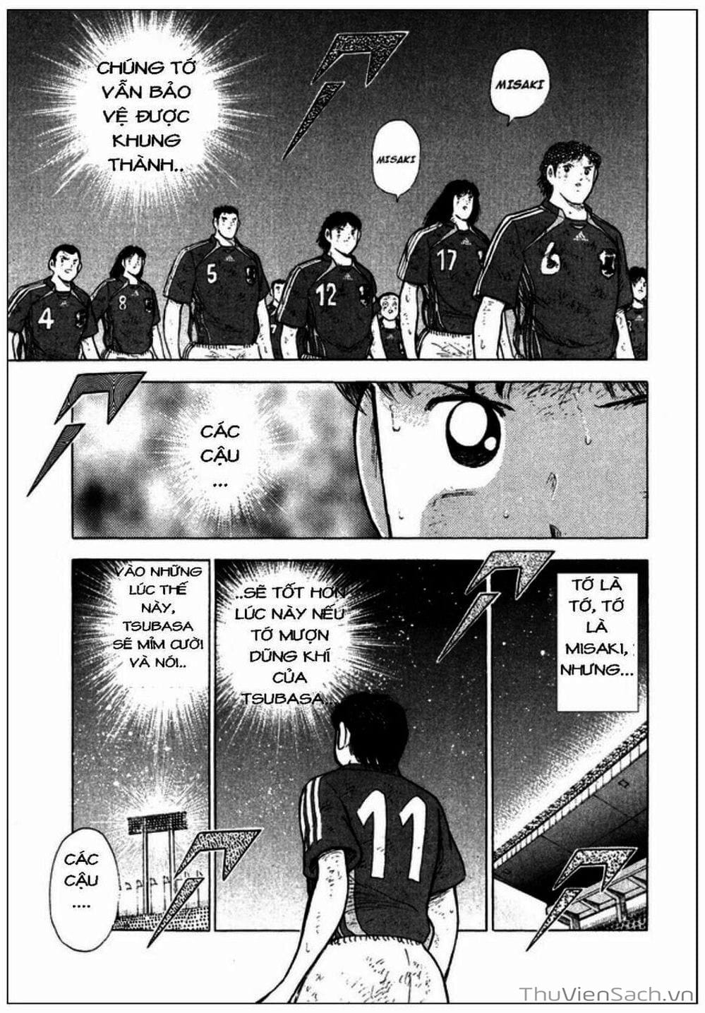 Truyện Tranh Tsubasa - Giấc Mơ Hoàng Kim trang 4