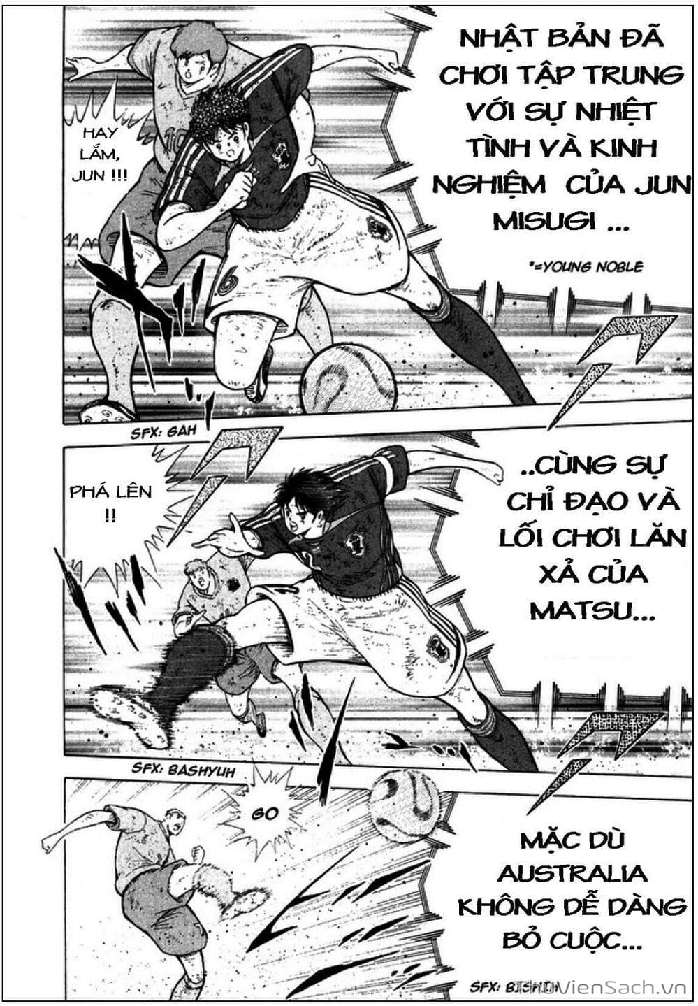 Truyện Tranh Tsubasa - Giấc Mơ Hoàng Kim trang 4