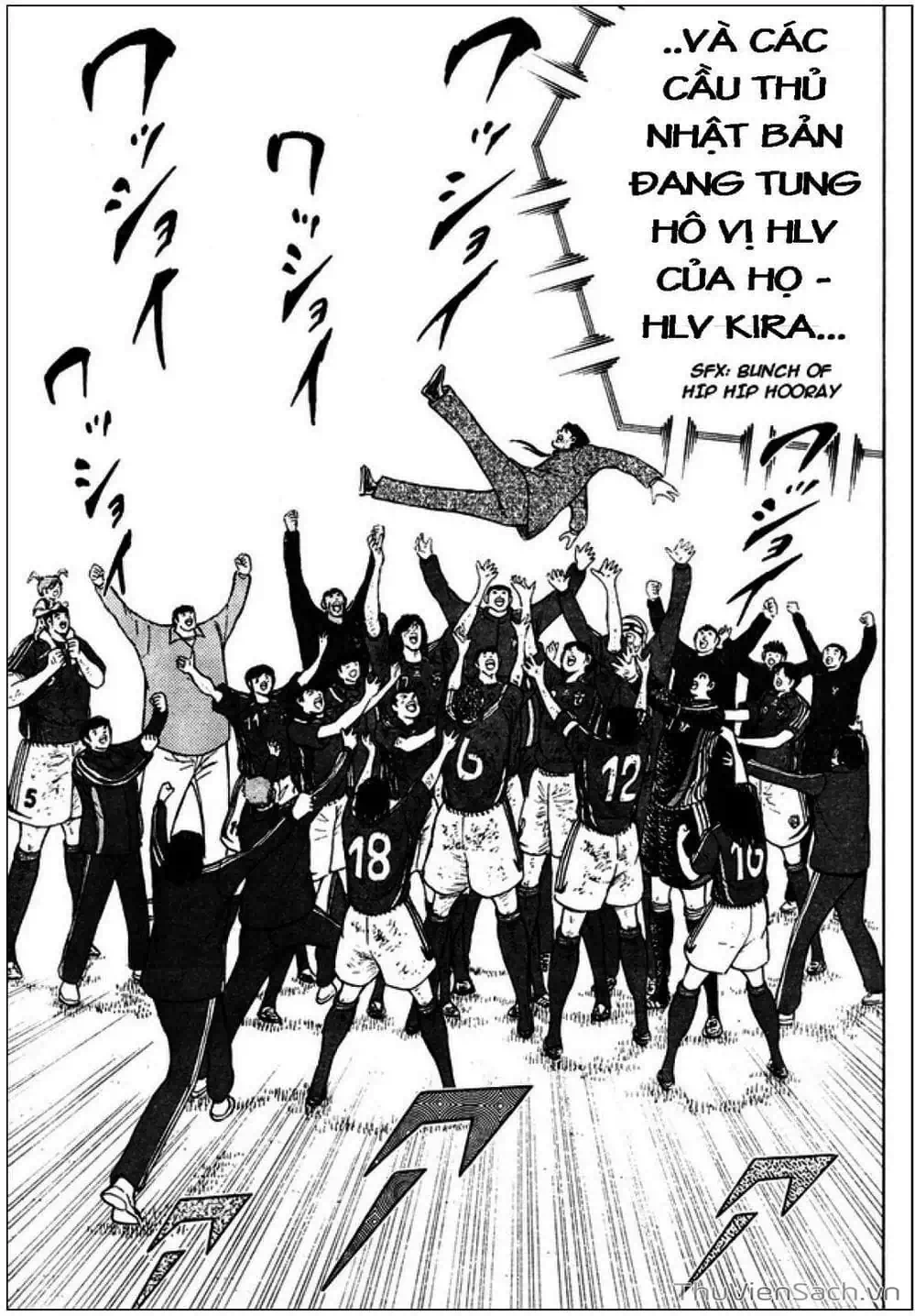 Truyện Tranh Tsubasa - Giấc Mơ Hoàng Kim trang 4