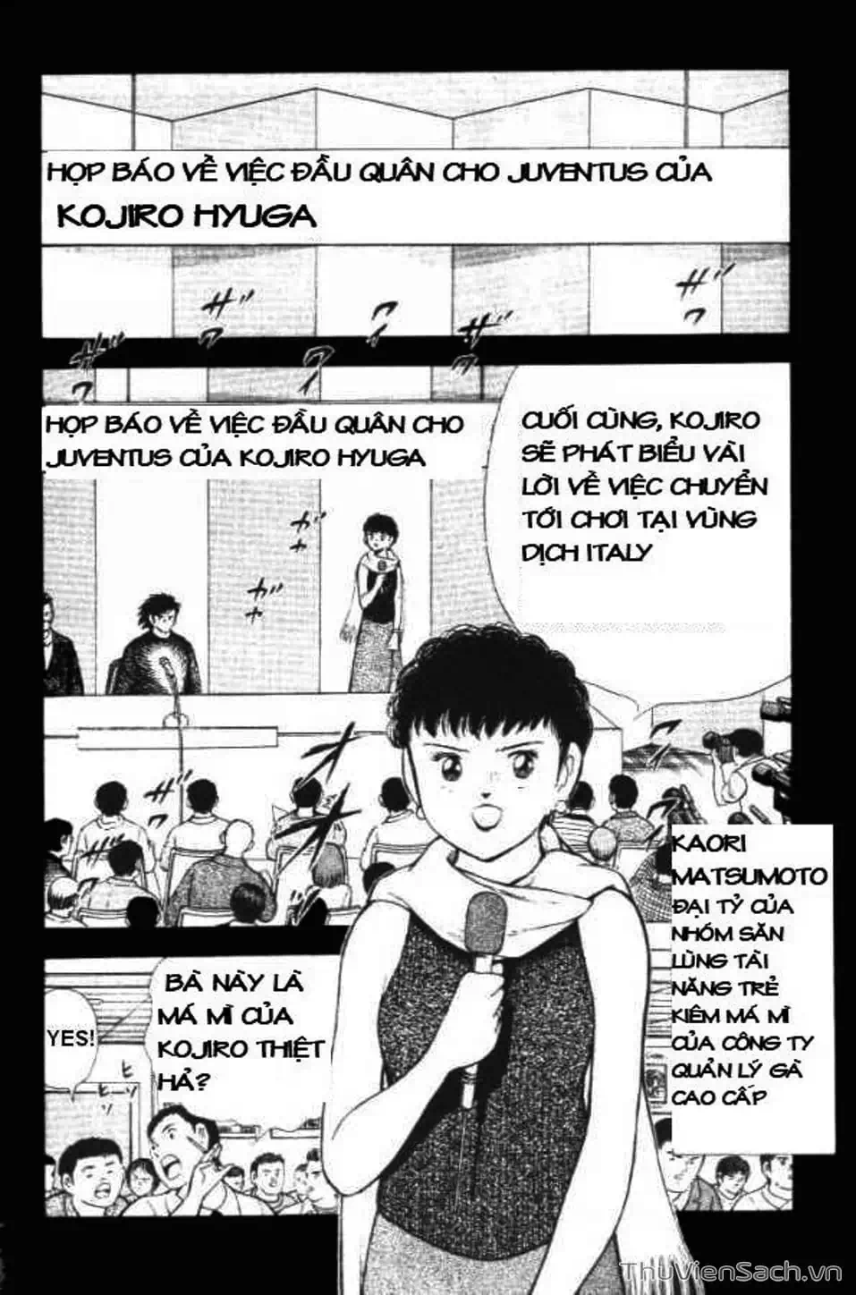 Truyện Tranh Tsubasa - Đường Tới 2002 trang 4