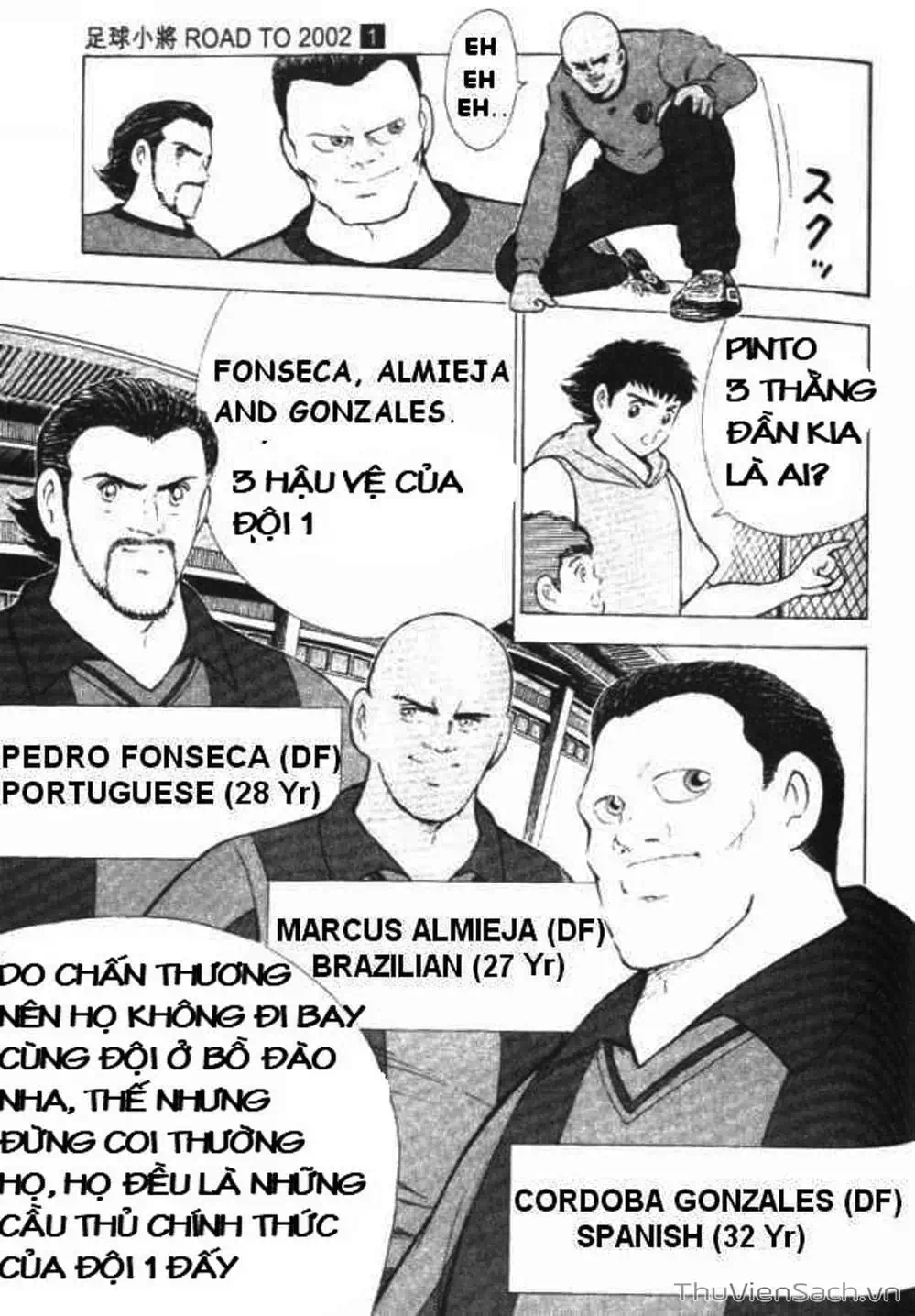 Truyện Tranh Tsubasa - Đường Tới 2002 trang 4
