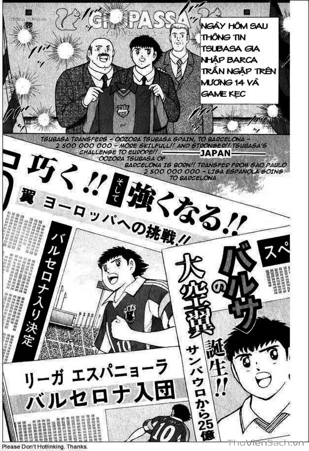 Truyện Tranh Tsubasa - Đường Tới 2002 trang 4