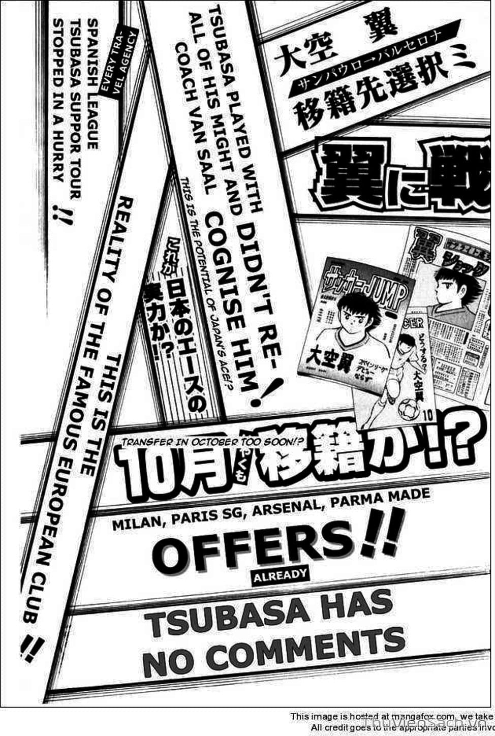 Truyện Tranh Tsubasa - Đường Tới 2002 trang 4