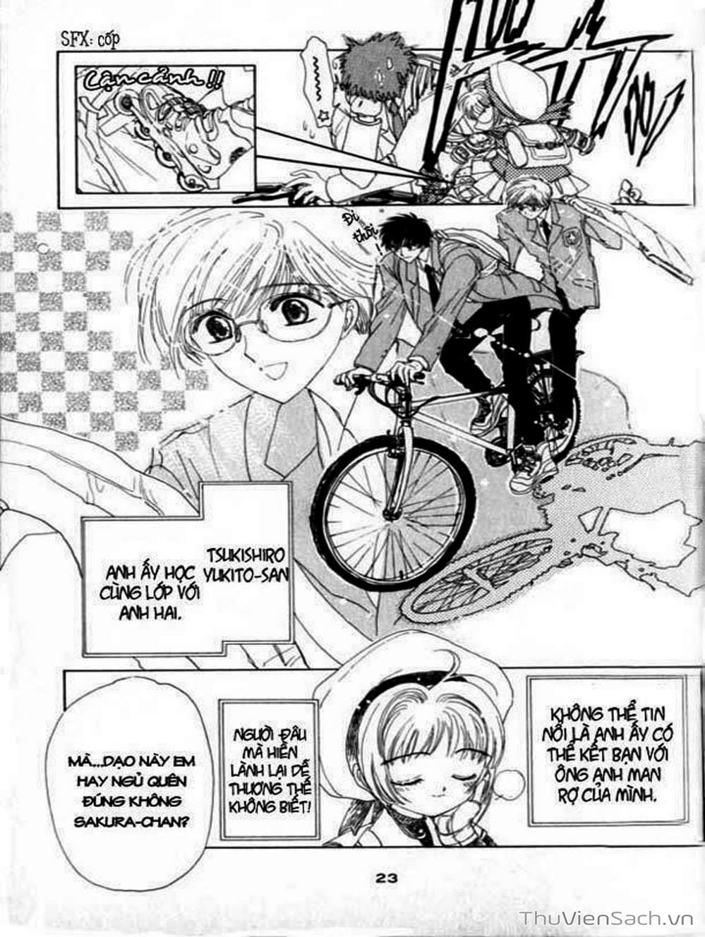 Truyện Tranh Thẻ Bài Pha Lê - Card Captor Sakura trang 21